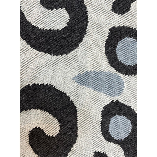 Modern Silk and Wool Modern Nepalese Rug , 8' X 10' For Sale - Image 3 of 4