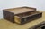 Antique Wooden Desk Drawer W Gallery Top & Brass Hardware 22" For Sale - Image 13 of 17