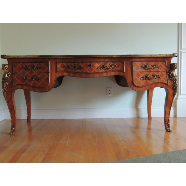 Mid 20th Century French Louis XV Style Desk For Sale - Image 12 of 12