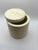 2020s Large Vintage Solid Travertine Canister With Lid For Sale - Image 5 of 7