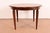 Henredon Style French Regency Louis XVI Walnut Extension Dining Table, Newly Refinished For Sale - Image 13 of 14
