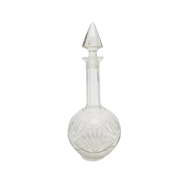 Art Deco Crystal Carafe, Germany, 1900s For Sale - Image 9 of 16