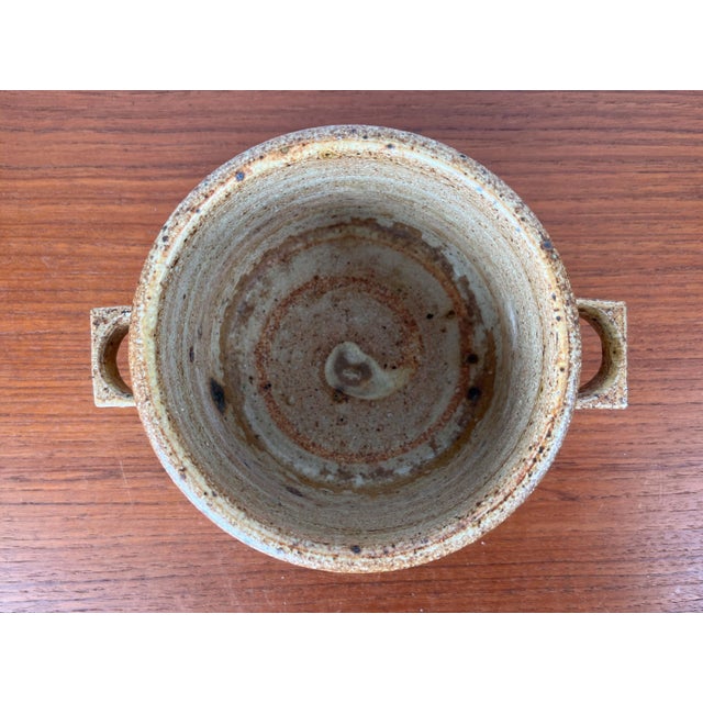 Mid-Century Modern Danish Studio Pottery Bowl by Tue Poulsen for Tue Keramik, 1960s For Sale - Image 5 of 13