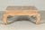 Mid-Century Modern Vintage Square Coffee Table with Chow Legs in Light Wood For Sale - Image 3 of 12
