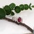 Metal 1.2ct Stunning Rubellite Tourmaline Ring With Natural Diamonds: Solid 14k Gold, Size 6.75 For Sale - Image 7 of 8
