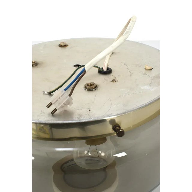 Vintage Brass Ceiling Lamp For Sale - Image 12 of 13