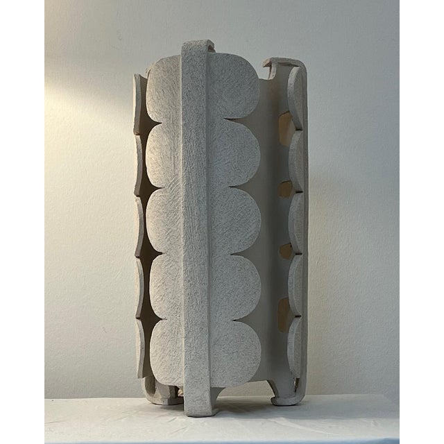 Contemporary My Stone Flower II Ceramic Table Lamp by Katia Langeard For Sale - Image 3 of 5