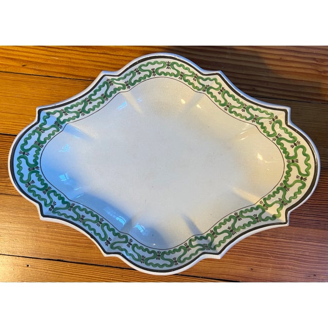 18th Century Antique 18th Century English George III Creamware Serving Dish Circa 1790 For Sale - Image 5 of 10
