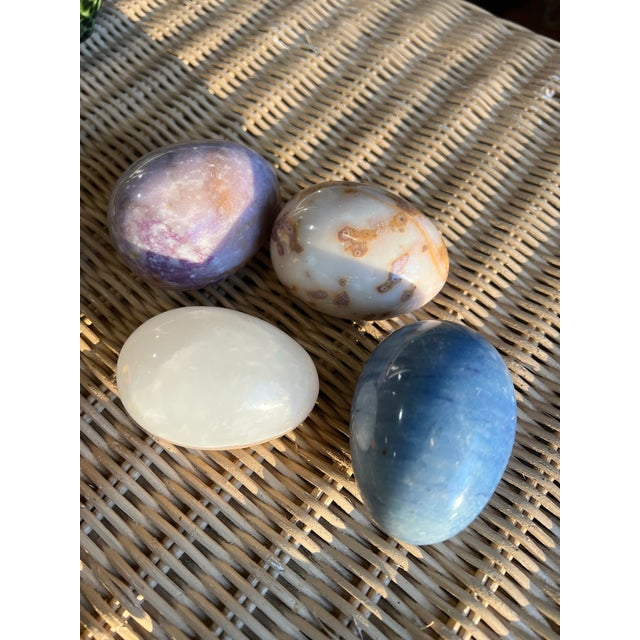 Up for consideration is a beautiful vintage collection of Italian marble eggs. This would look lovely in your home and it...