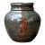 Vintage Glazed Ceramic Vase For Sale