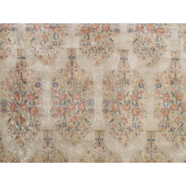 Persian Antique Persian Kerman Carpet For Sale - Image 3 of 6