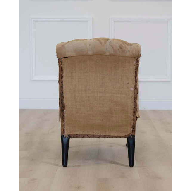 19th Century French Slipper Chair, Ready to Upholster For Sale In Atlanta - Image 6 of 8