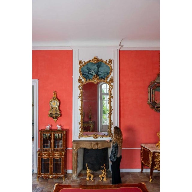 Large Louis XV Mirror, 1750s For Sale - Image 3 of 10