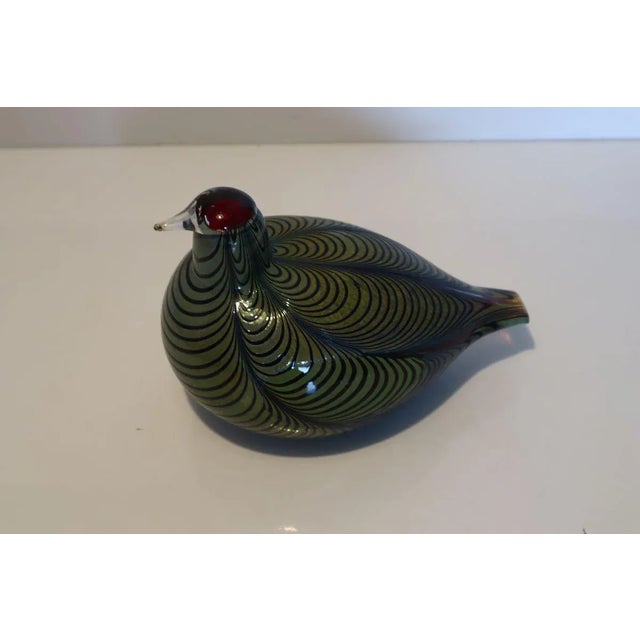 Mid-Century Modern Mid-Century Finnish Art Glass by Oiva Toikka, 1970s For Sale - Image 3 of 18