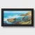 This is a one of a kind original impressionist seascape by San Diego artist, Brian Belfield. Its dimensions are 43"x25"....