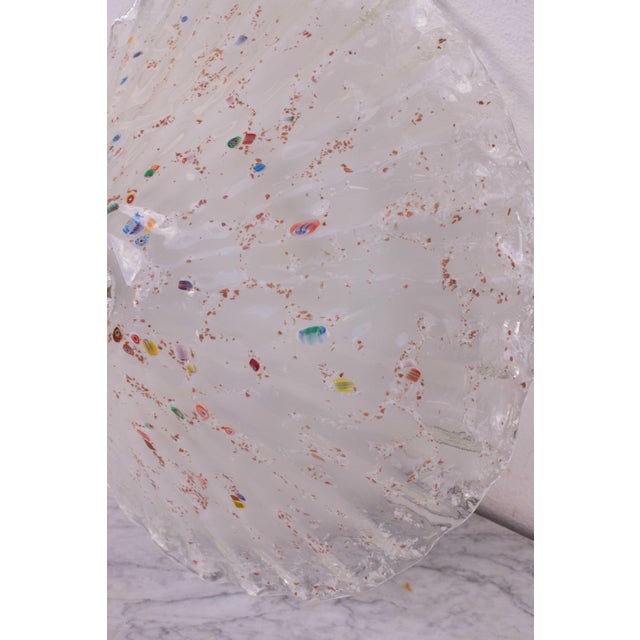 Multicolor Rainbow Murano Glass With Murrine Ceiling Light, 1970s For Sale - Image 12 of 12