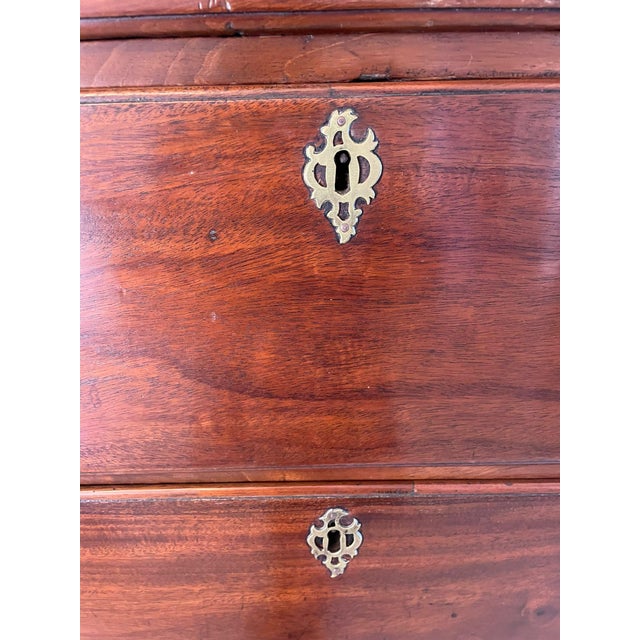 Antique Georgian Mahogany Chest of Drawers, 1780 For Sale - Image 11 of 13
