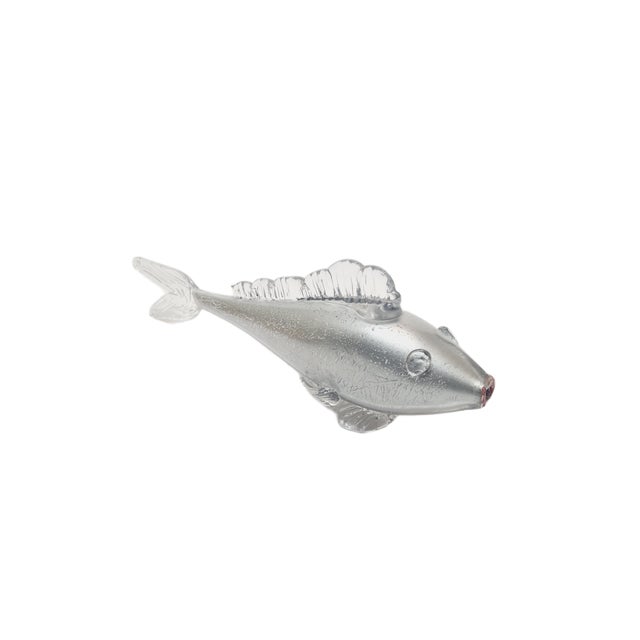Glass Fish Figurine, Czechoslovakia, 1960s For Sale - Image 3 of 15