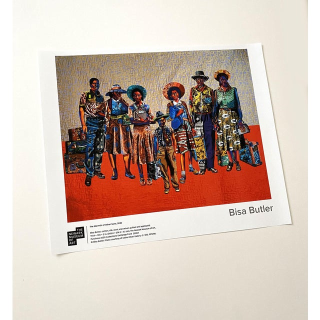 Portraiture Bisa Butler the Warmth of Other Sons Poster For Sale - Image 3 of 7