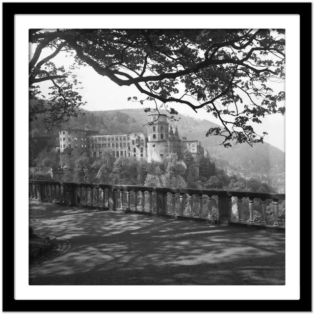 View to the Heidelberg Castle, Germany 1938, Printed 2021 For Sale - Image 4 of 5