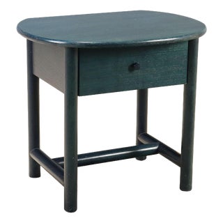Vintage Wooden Nightstand by Roberti Rattan, 1980s For Sale