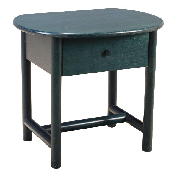 Vintage Wooden Nightstand by Roberti Rattan, 1980s For Sale