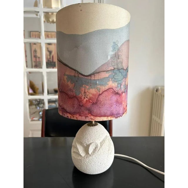 Natural Stone Table Lamp, 1970s For Sale - Image 9 of 9