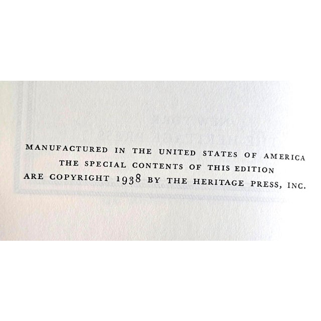 1938 Heritage Press Edition "The Pickwick Papers", by Charles Dickens For Sale - Image 11 of 14