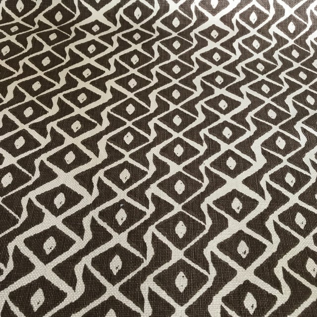 Peter Fasano Sarpa Toffee Linen Fabric 10 1 2 Yards Chairish
