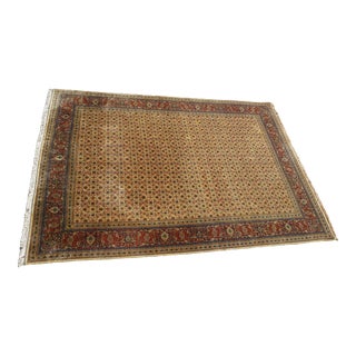 1960s Vintage10x14 Large Room Size Oriental Rug For Sale