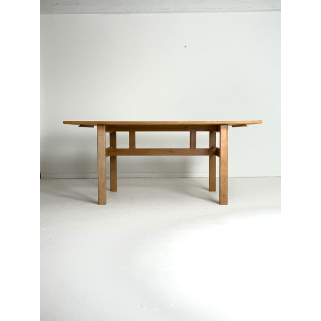 Kurt østervig – solid oak dining table, 1960s–70s a timeless danish dining table designed by kurt østervig and crafted in...