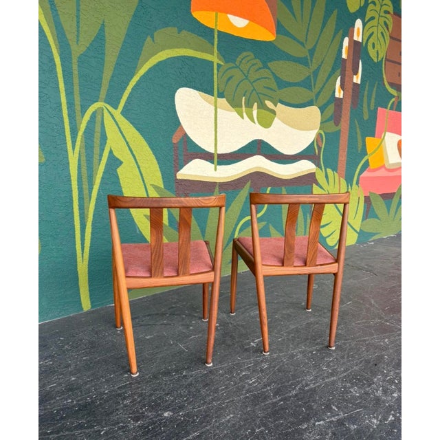 Danish Modern Folke Ohlsson for Dux Chair Pair For Sale - Image 4 of 10