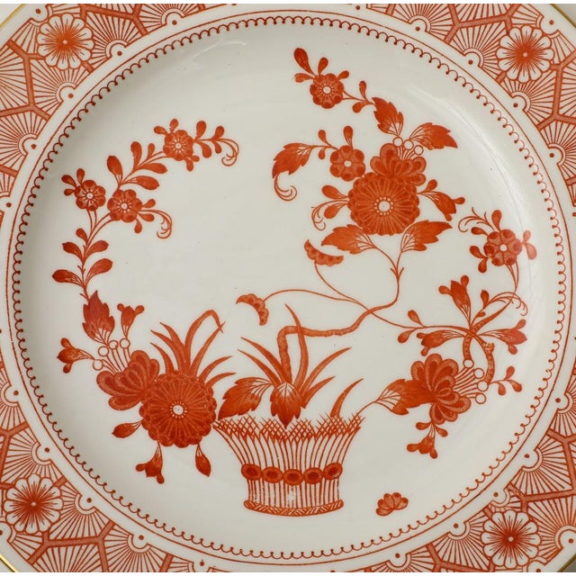 Late 19th Century Royal Crown Derby Luncheon Plates, Chandos Pattern, Set of 12 For Sale - Image 5 of 9