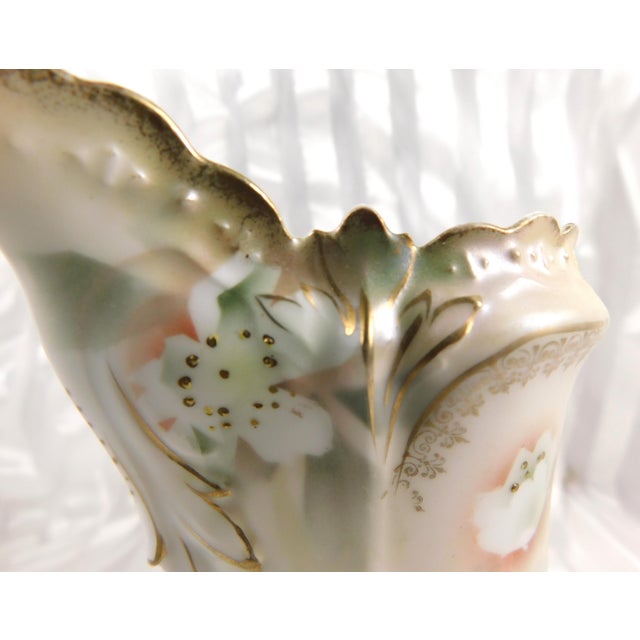 Late 18th Century Reinhold Schlegelmilch Rs Prussia Chocolate Pot With Metallic Accents For Sale - Image 10 of 12