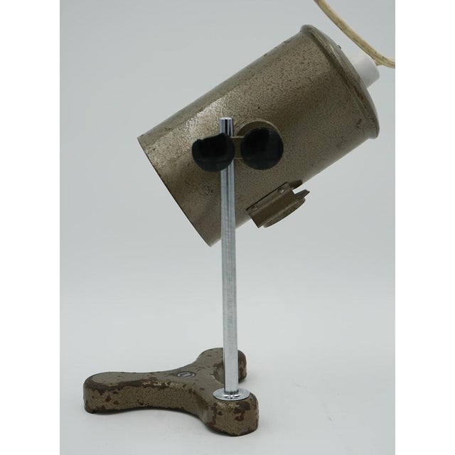 Salvaged Laboratory School Table Lamp from Flatters & Garnett For Sale - Image 5 of 17