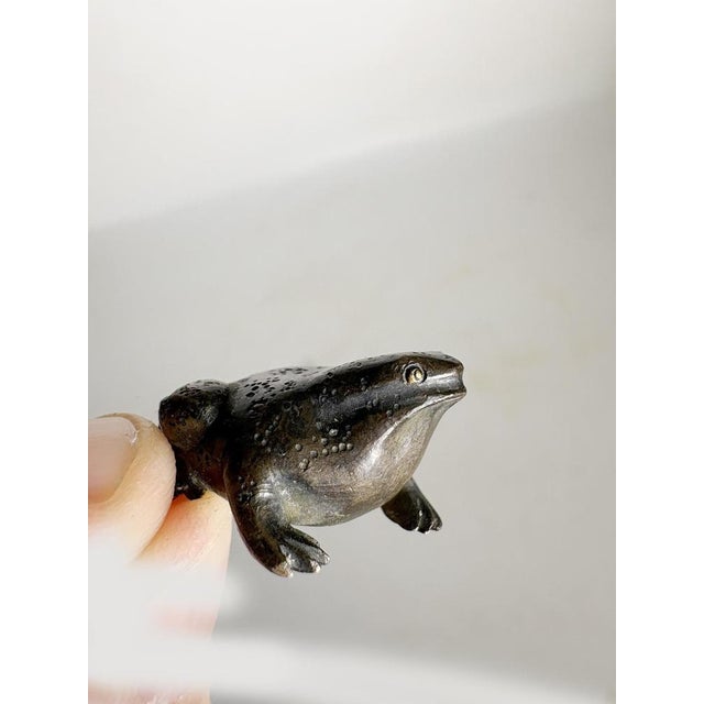 Vintage Bronzes Animal Figures, France, 1950, Set of 5 For Sale - Image 9 of 11