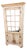 Henkel Harris Illuminated Corner Cabinet For Sale