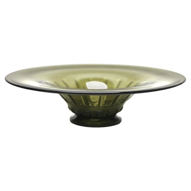 Art Deco Luxval Centerpiece from Val Saint Lambert, 1935 For Sale