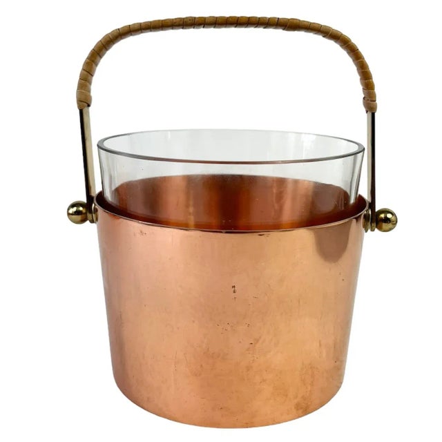 1950s Swedish Ice Bucket by Gunnar Ander For Sale - Image 9 of 9