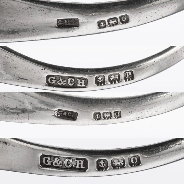 20th Century British Silver Lucky Animals Napkin Rings from Asprey, 1913, Set of 4 For Sale - Image 10 of 11