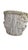 Neoclassical P1990s Pair of Monumental Cast Stone Lion Head Garden Planters | Classical Estate Urns | Architectural Outdoor Planters For Sale - Image 3 of 7