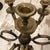 Large Antique Brass Candleholder For Sale - Image 10 of 16