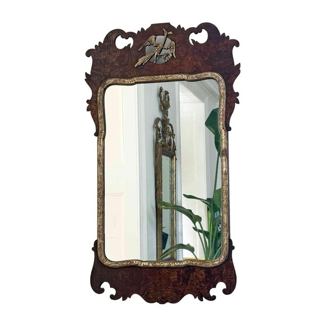 Antique Wall Mirror For Sale In Providence - Image 6 of 10