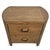 Farmhouse Mod Rounded Medium Oak Nightstand For Sale - Image 3 of 15