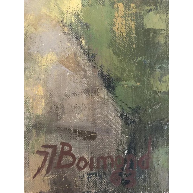 Jean-Jacques Boimond, Chemin de la Golette, Meyrin, 1963, Oil on Canvas For Sale - Image 4 of 11