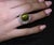 Late 20th Century Massive 28.70ct Chrysoberyl Cat's Eye & 1.94ct Diamond Platinum Ring Size 6.25 For Sale - Image 14 of 17