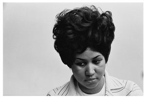 'Aretha Franklin in the Studio' Unframed Archival Pigment Print