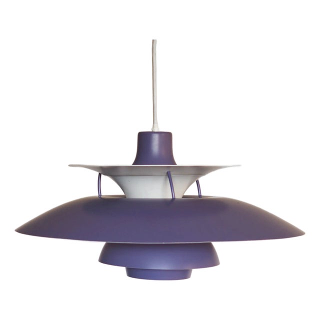 Vintage Danish Pendant Lamp from Louis Poulsen, 1970s For Sale