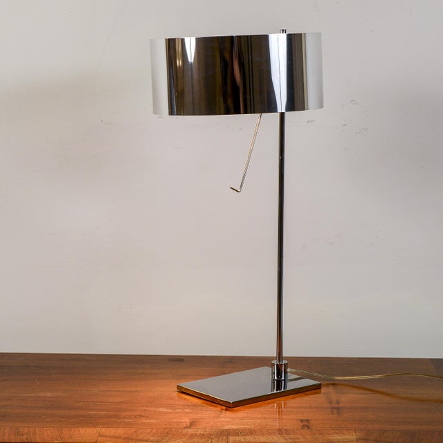 Modern Metal Table Lamp For Sale - Image 9 of 9