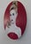 Contemporary Scarlet by Suzy Smith | Oil Painting of a woman in a red dress with styled hair For Sale - Image 3 of 3